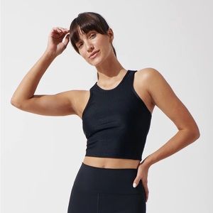 NWT Heroine Sport Little Rib Tank in black